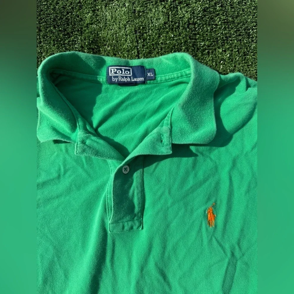 Green Polo by Ralph Lauren Men's Shirt Size XL